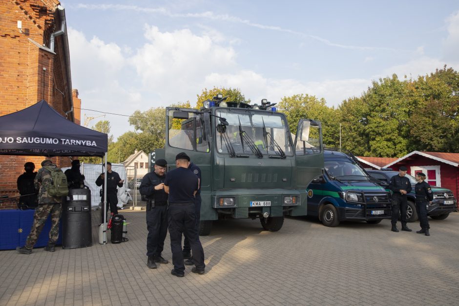 Šaulių pratybos Kauno rajone