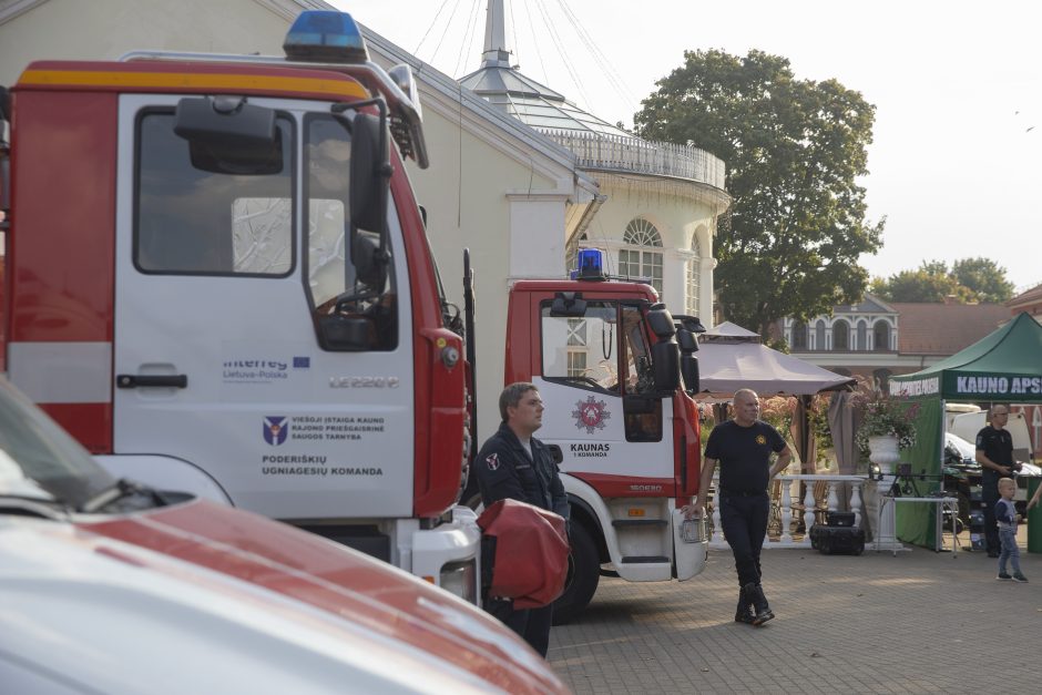 Šaulių pratybos Kauno rajone
