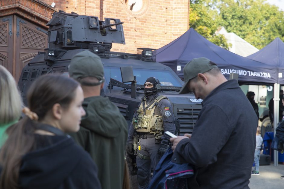 Šaulių pratybos Kauno rajone