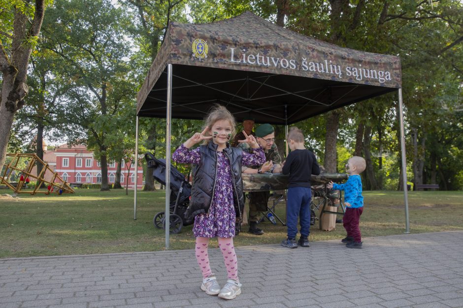 Šaulių pratybos Kauno rajone