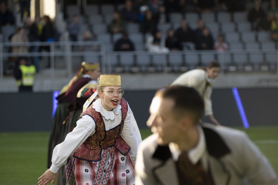 Kauno S. Dariaus ir S. Girėno stadione įvyko Lietuvos ir FIFA futbolo legendų rungtynės