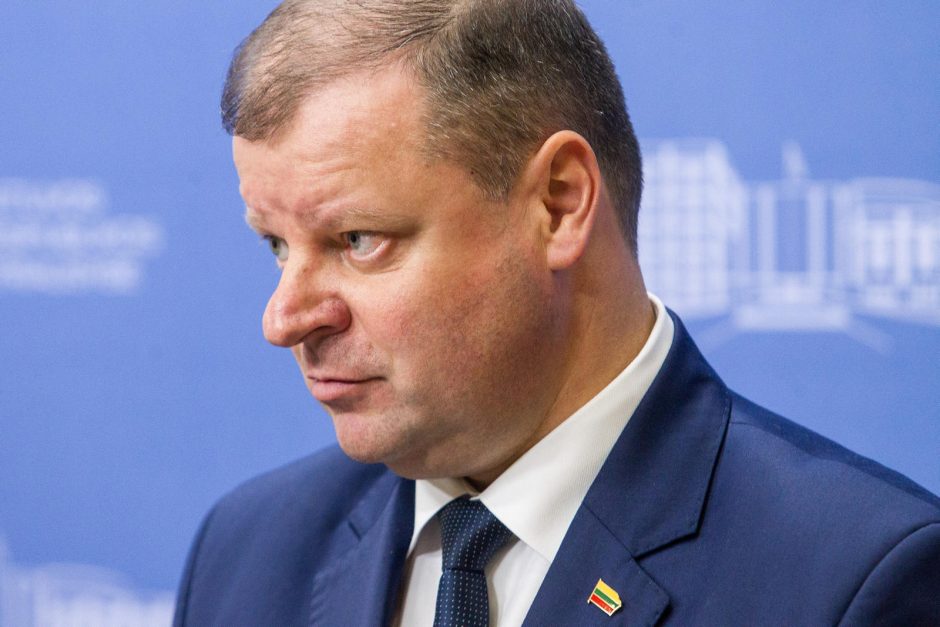 S. Skvernelis išsisuko nuo žurnalistų klausimo, kodėl ėmė atostogų