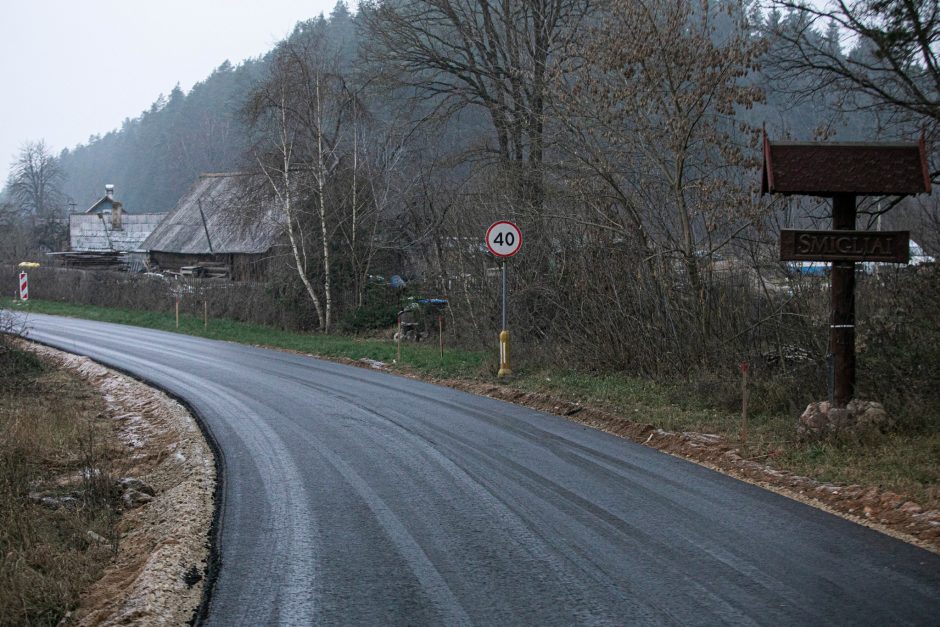 J. Narkevičius problemų dėl premjero gatvės asfaltavimo nemato