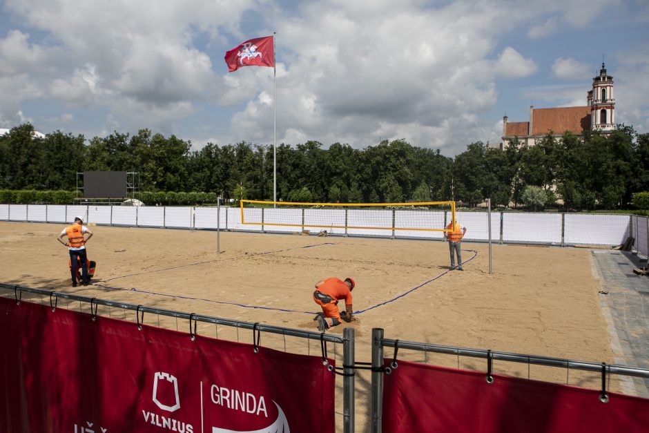 To dar nebuvo: Vilnius turės paplūdimį pačiame miesto centre