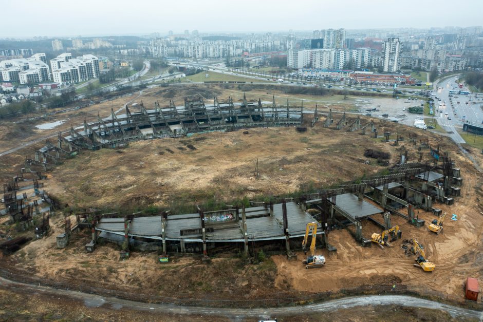 Suteiktas leidimas nacionalinio stadiono statyboms Vilniuje