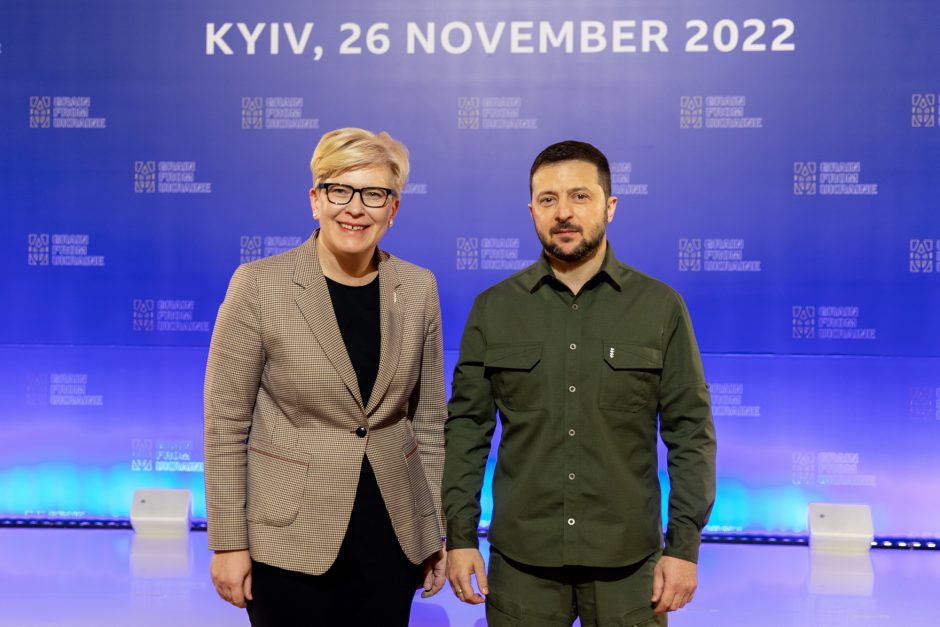 I. Šimonytė: esu tikra, kad sulauksime V. Zelenskio Lietuvoje