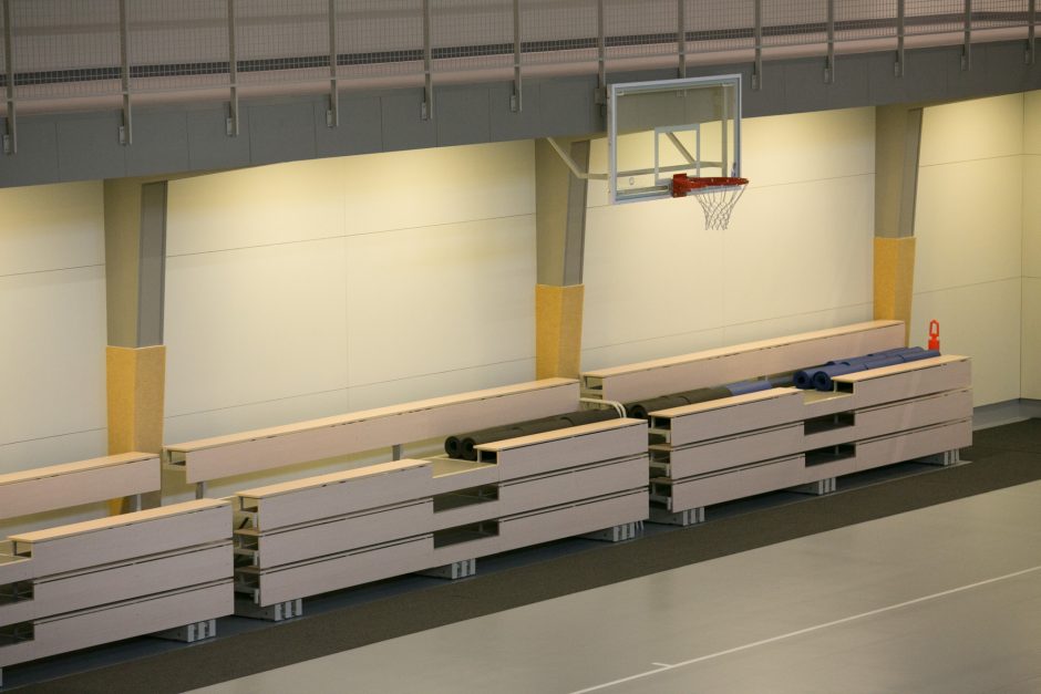 Ministerija parengė naujus reikalavimus mokyklų sporto salėms