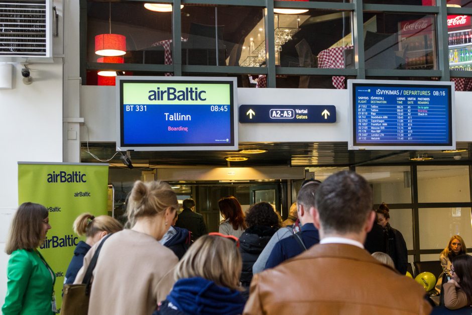 „Air Baltic“ leista atnaujinti skrydžius iš Vilniaus į Rygą ir Taliną