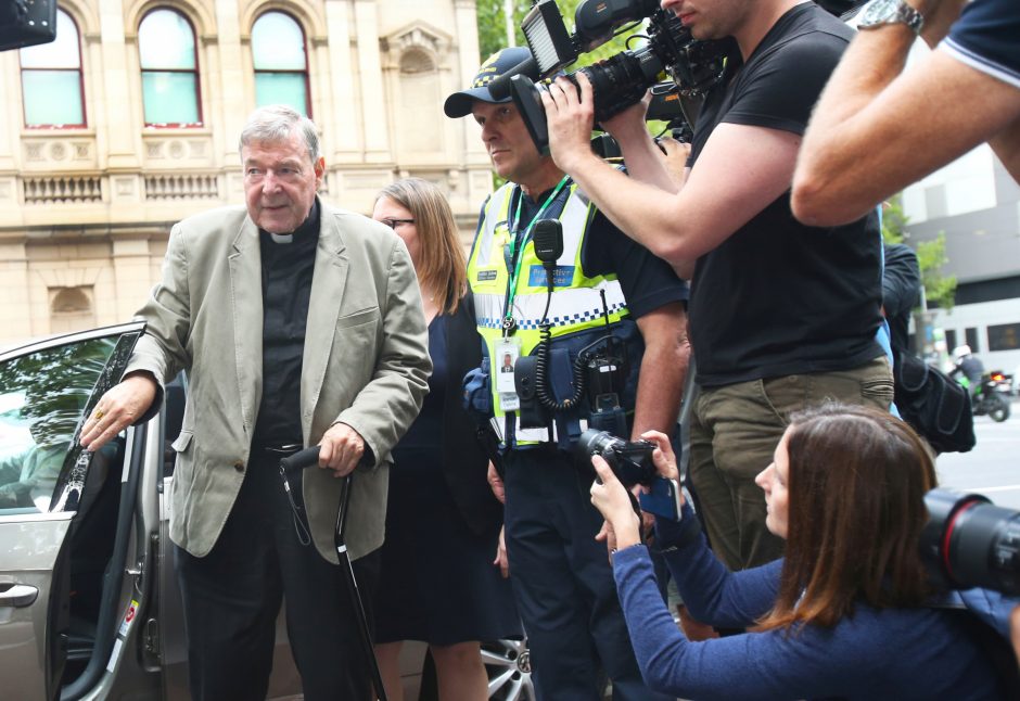 Australijos kardinolas G. Pellas nuteistas už vaikų lytinį išnaudojimą