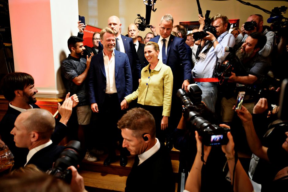 Danijos parlamento rinkimus laimėjo opozicijoje buvę socialdemokratai