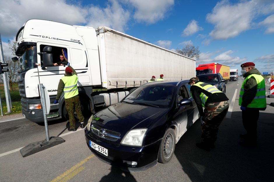 Atidarius sieną srautai tarp Lietuvos ir Latvijos išaugo smarkiai