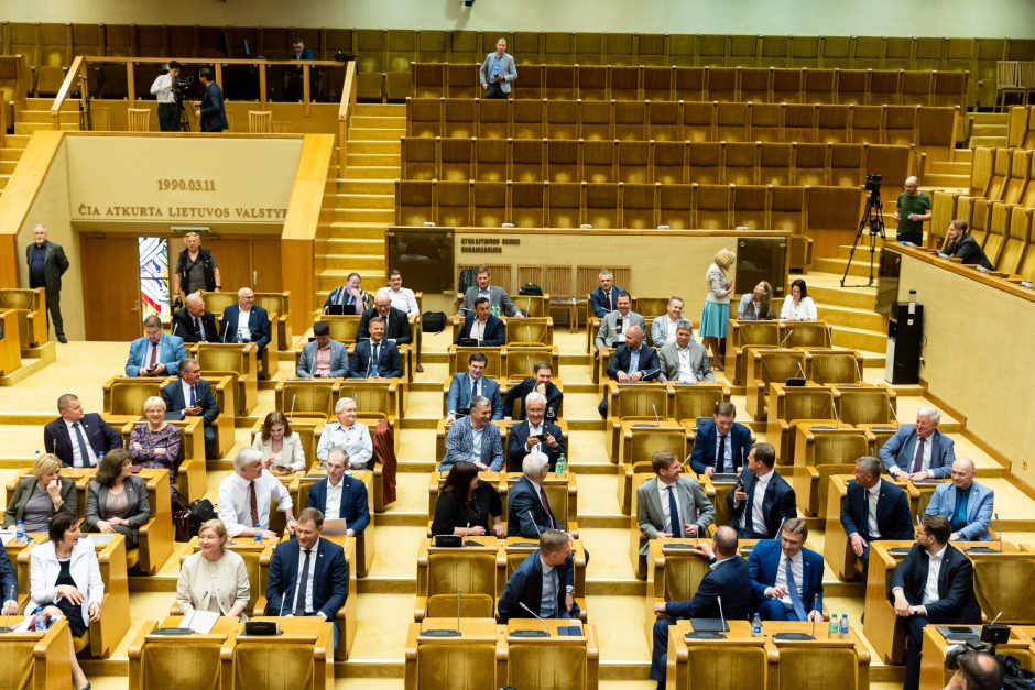 Socialdemokratai siūlo Seime įkurti nuolatinę grupę svarbiausiems klausimams spręsti