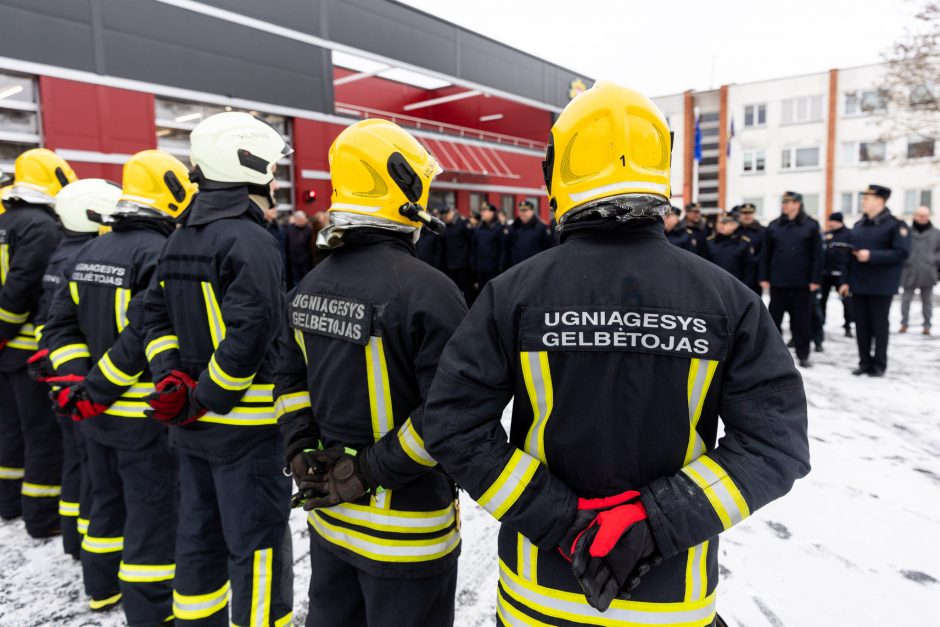 VRM ruošia siūlymus dėl ugniagesių, policininkų, pasieniečių rezervo