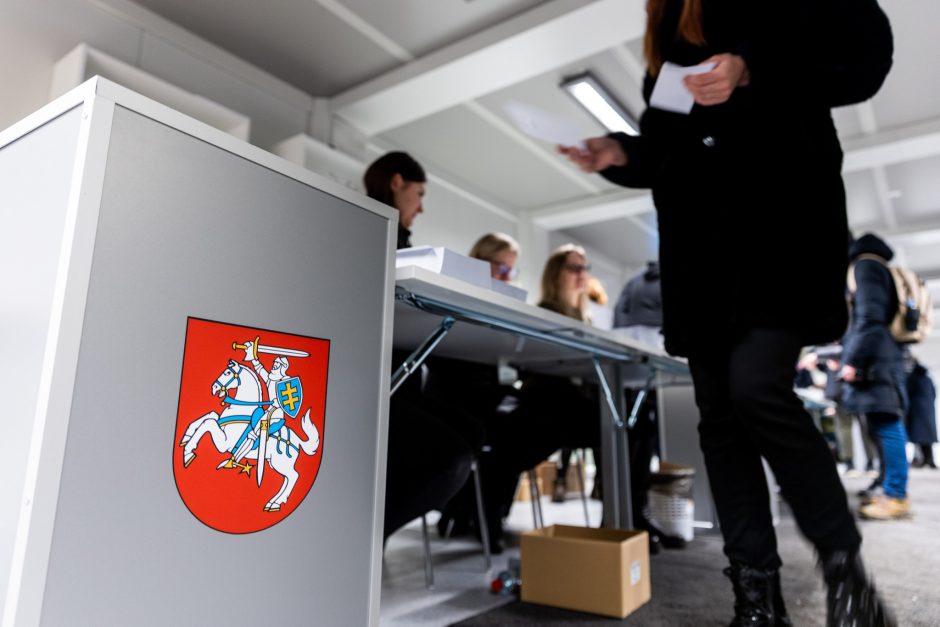 VRK: savivaldos rinkimuose pasyviausiai balsavo rinkėjai iki 25-erių
