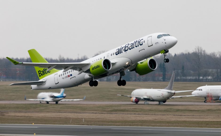 „Air Baltic“ skraidins iš Vilniaus į Hamburgą