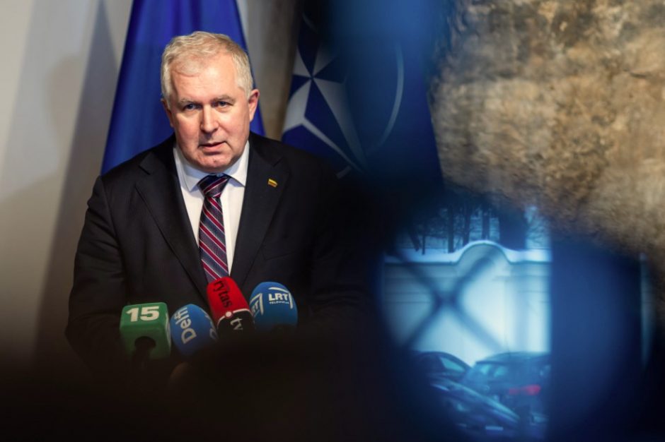 A. Anušauskas įvardino NATO ir ES galimus žingsnius, jei Rusija įsiveržtų į Ukrainą