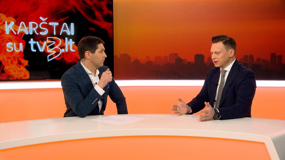 V. Benkunskas: dabar naratyvas eina labai aiškus – kad visi yra vagys