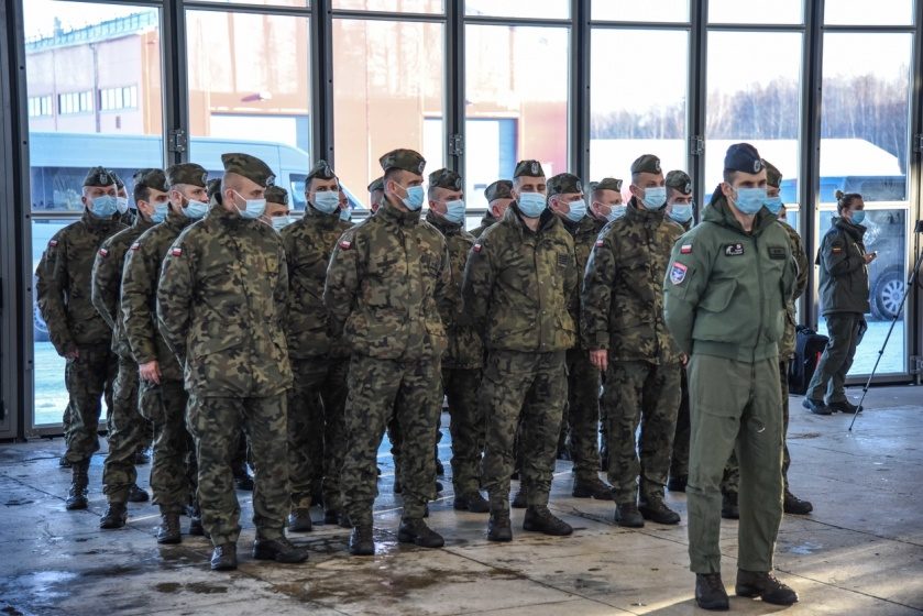 Baltijos šalių oro policijos misiją perėmė Lenkijos kariai