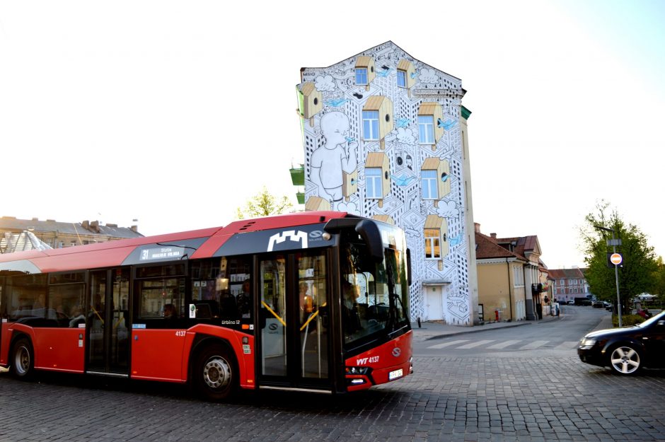 Į Vilnių grįžta naktiniai autobusų maršrutai