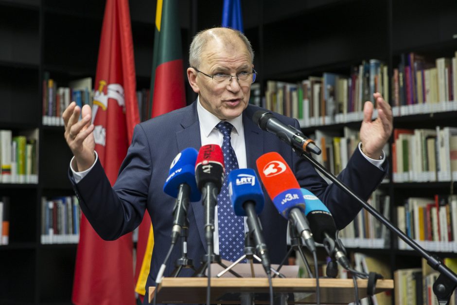 V. P. Andriukaitis paskelbė dalyvausiantis prezidento rinkimuose