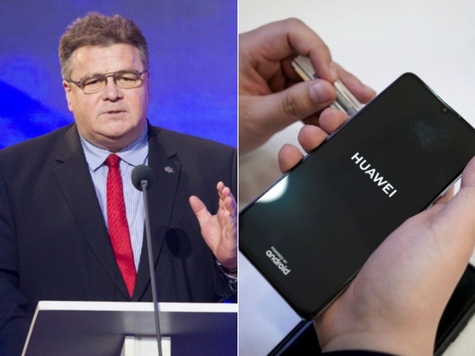 L. Linkevičius: įtampa dėl „Huawei“ turės pasekmių šių telefonų vartotojams