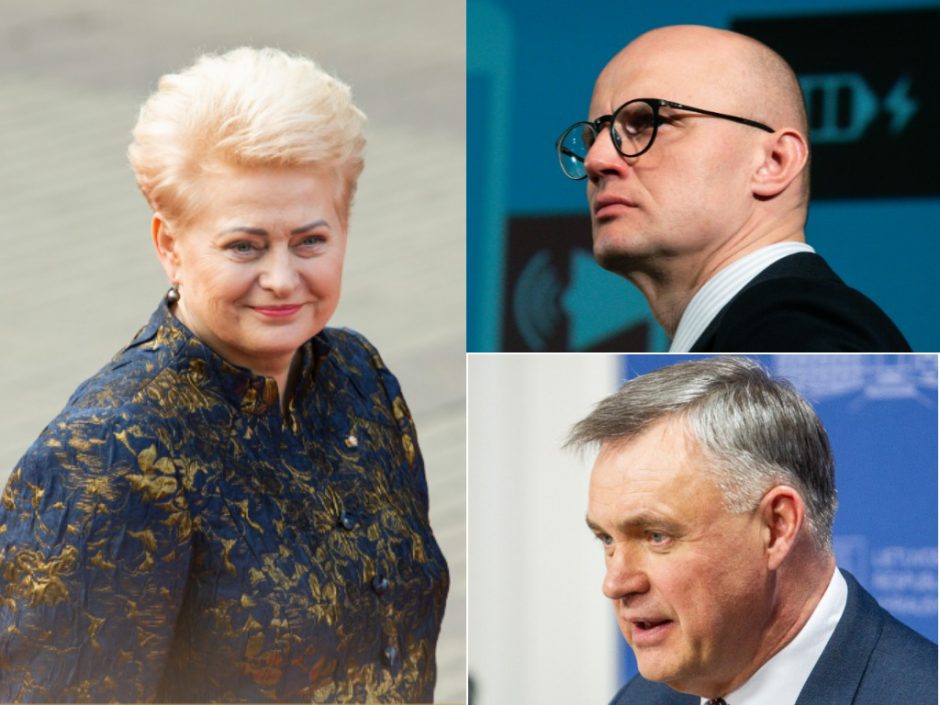Apklausa: įtakingiausi asmenys – D. Grybauskaitė, E. Jakilaitis, R. Dargis