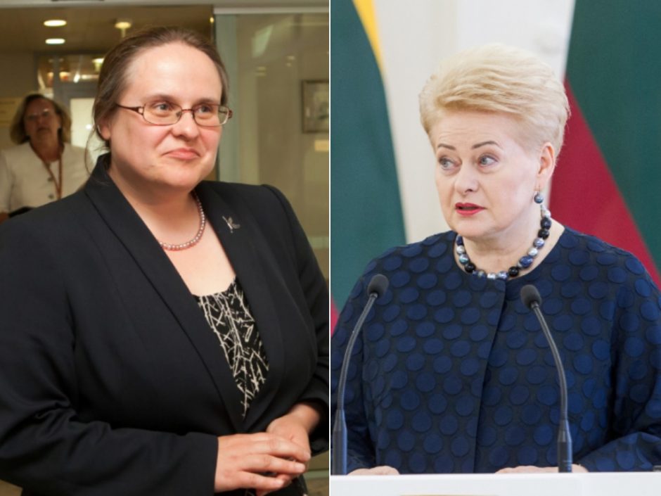 A. Širinskienė turi priekaištų D. Grybauskaitei