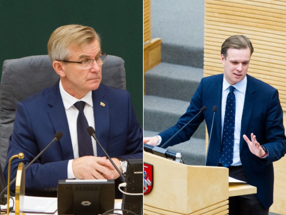 Opozicija nedalyvaus Seimo pirmininko atstatydinimo procedūroje