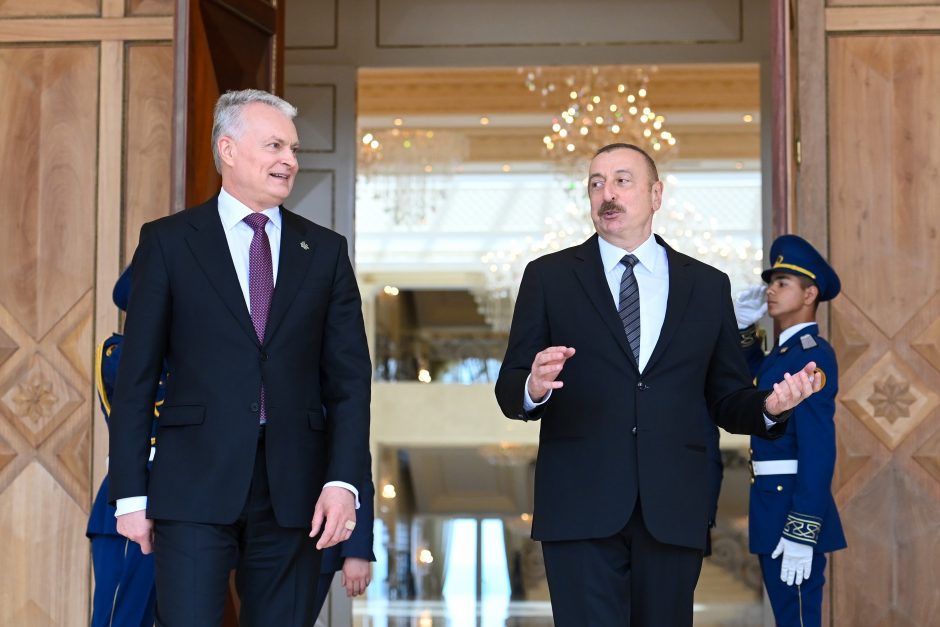 G. Nausėdos vizitas Azerbaidžane