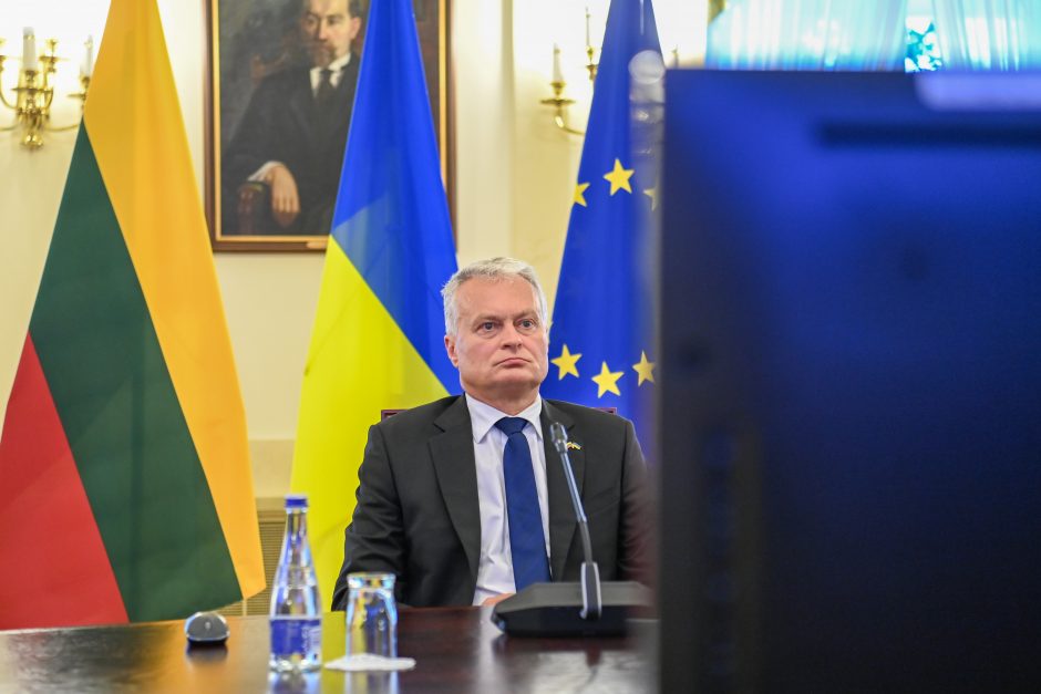 G. Nausėda: karo Ukrainoje baigtis nulems Europos ateitį