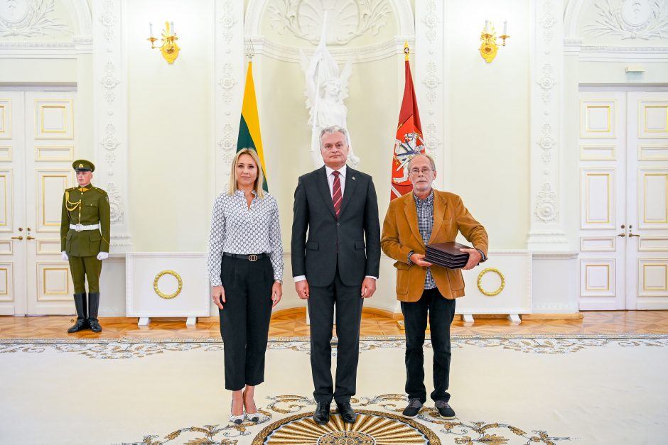 G. Nausėda įteikė apdovanojimus žydų gelbėtojams
