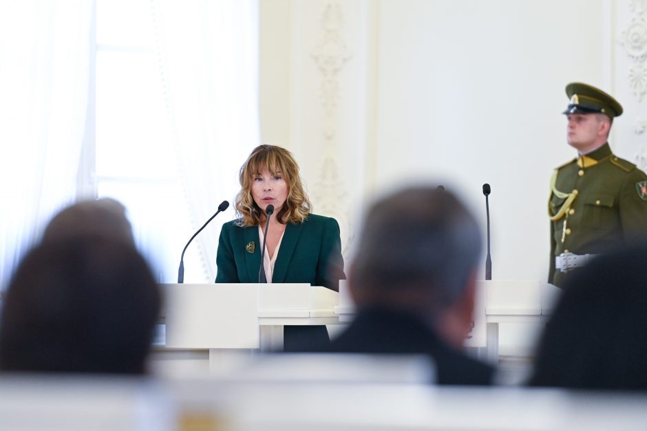 G. Nausėda įteikė apdovanojimus žydų gelbėtojams