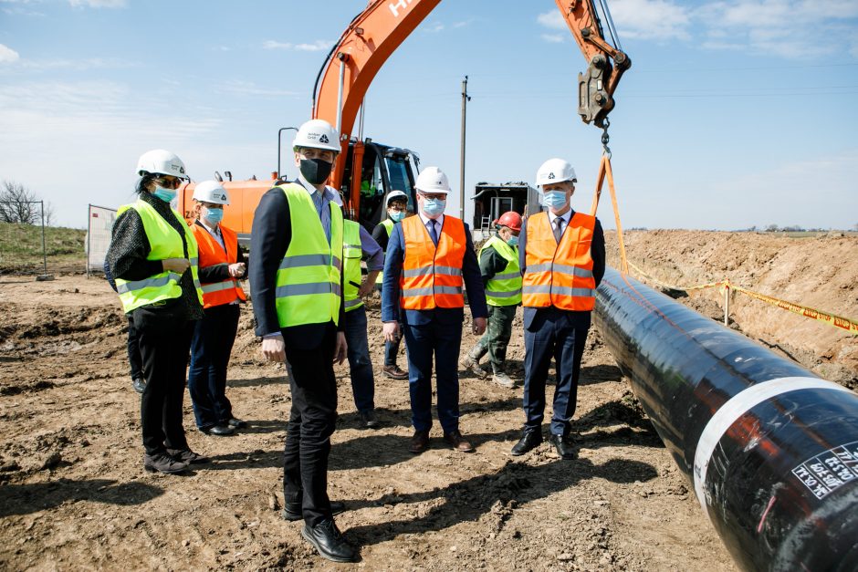 Pradėjo veikti vienas svarbiausių strateginių Lietuvos projektų – dujotiekis į Lenkiją