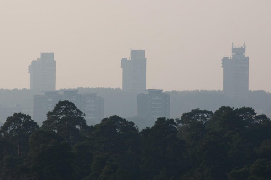 Oro tarša miestuose atslūgo