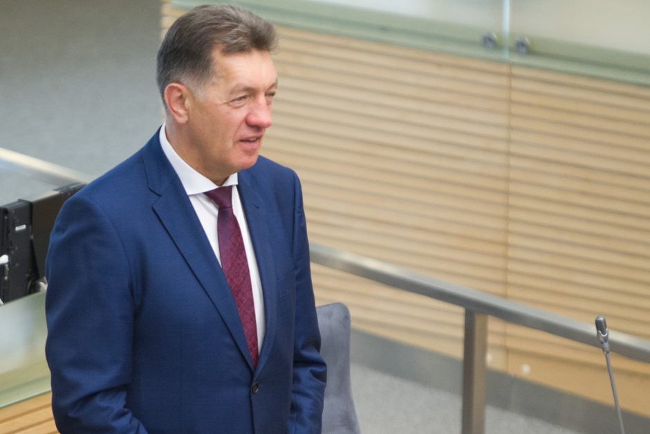 A. Butkevičius nekomentuoja nesėkmės Seimo vicepirmininko rinkimuose