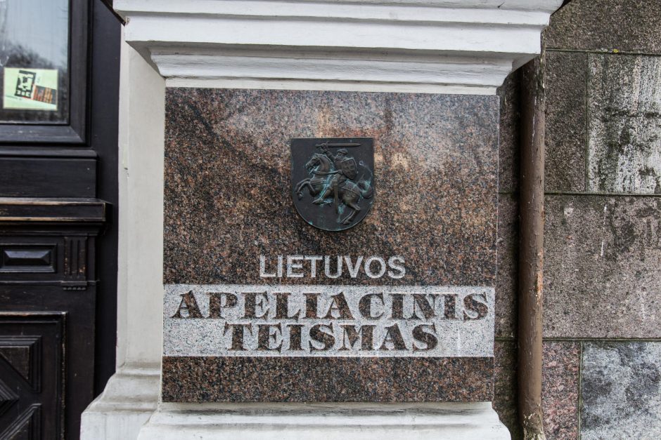 Lietuvos apeliacinis teismas: ir kyšio gavėjas, ir jo davėjas nuteisti pagrįstai