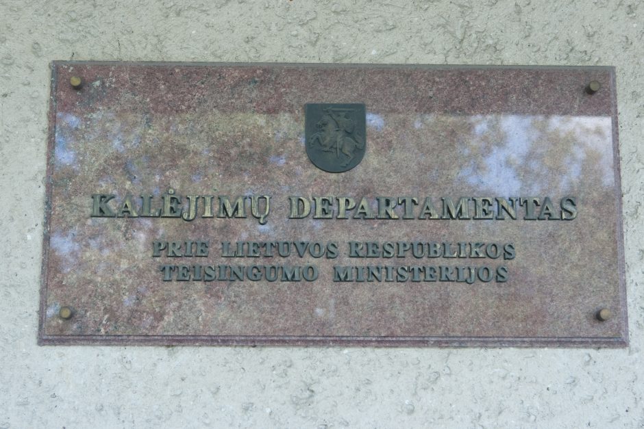 Kalėjimų departamentas centralizuos viešuosius pirkimus