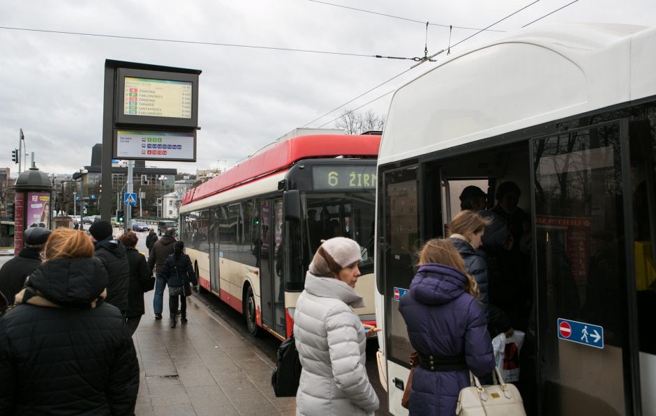 Vilnius pristato viešojo transporto dešimtmečio atsinaujinimo planus