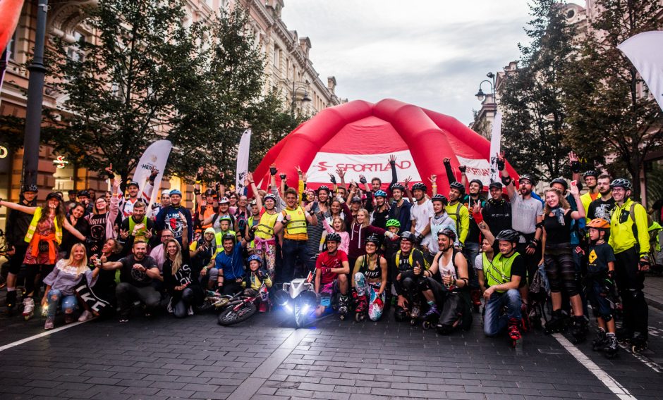 Vilniaus naktinis riedėjimas žada tikrą superherojų fiestą