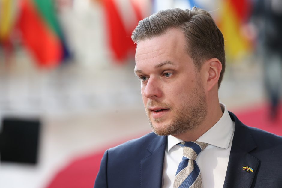 G. Landsbergis dalyvaus ES Užsienio reikalų taryboje Briuselyje