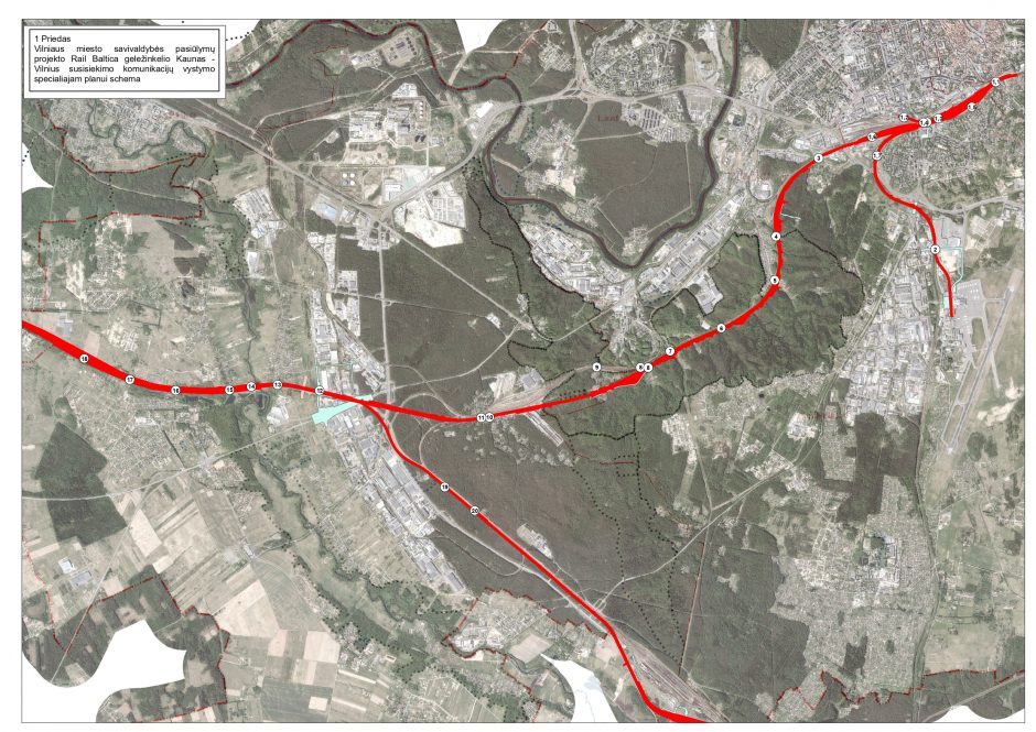 Savivaldybė siekia, kad „Rail Baltica“ vėžė neskaidytų Vilniaus į dvi dalis