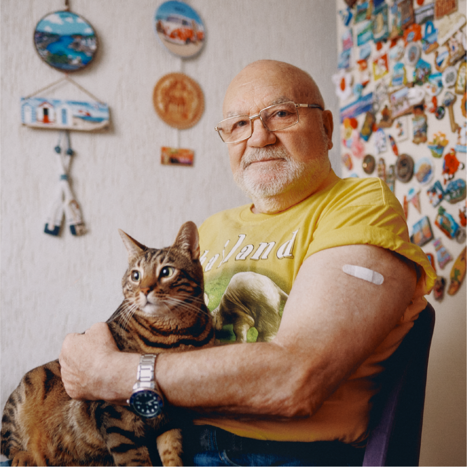 Nauja Vilniaus informacinė vakcinacijos kampanija: skiepas ramina kaip katės