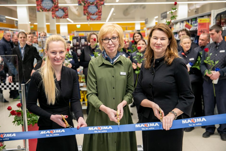 Bajorų mikrorajone atidaryta nauja „Maximos“ parduotuvė