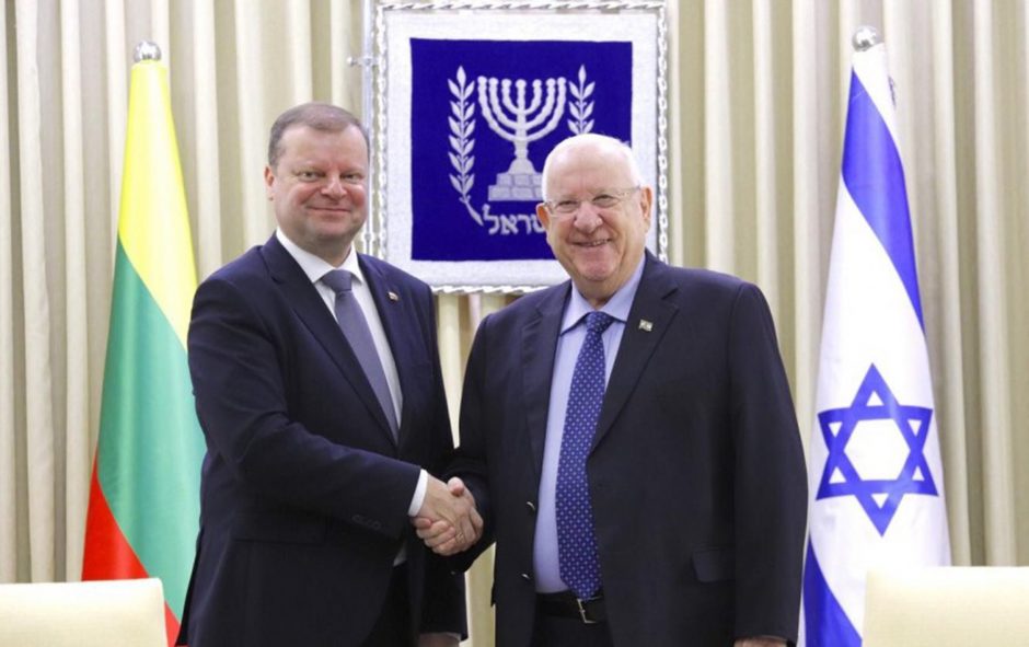 S. Skvernelis: Lietuva gali būti Izraelio balsas Europos Sąjungoje