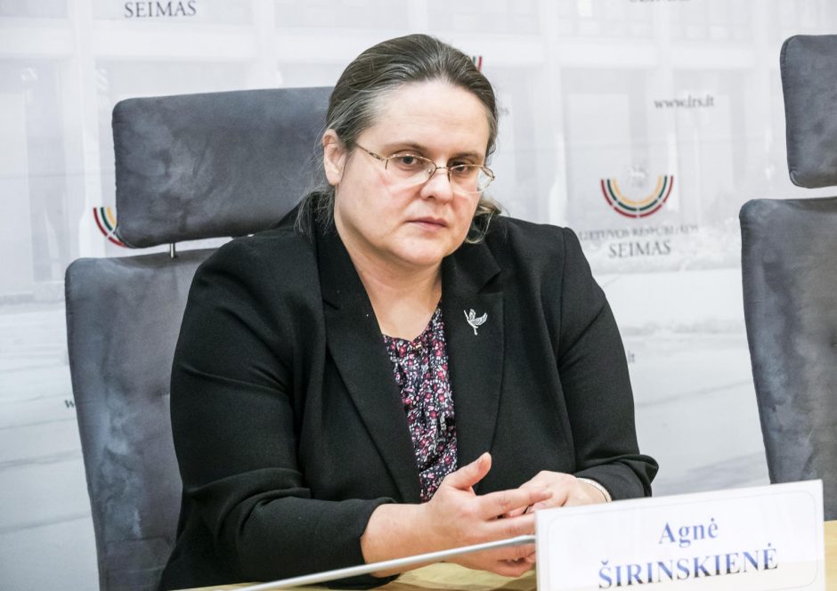 A. Širinskienė: „valstiečiai“ pripažįsta padarytas klaidas