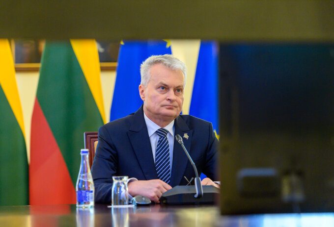 G. Nausėda apie padėtį Ukrainoje: negalime toleruoti Kremliaus bauginimų