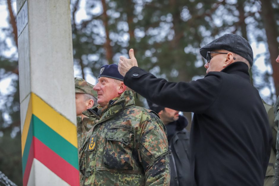 NATO korpuso vadas: Vokietijos įsipareigojimai Lietuvai neabejotinai tvirti