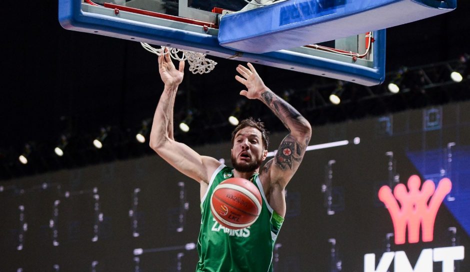 Puolime sprogusio J. Lauvergne vedamas „Žalgiris“ žengė į KMT finalą