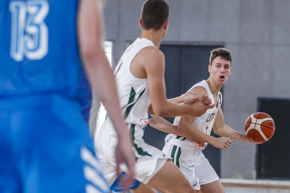 Lietuvos 16-mečiai krepšininkai Europos čempionate – devinti