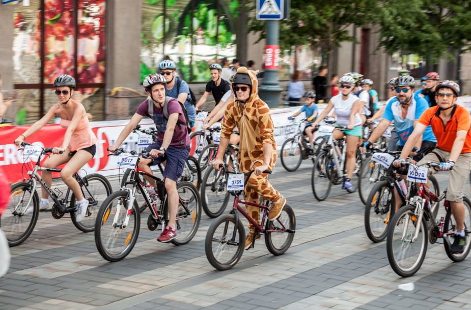 Vilniuje pastebėtas staigus dviratininkų suaktyvėjimas